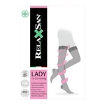 Чулки компрессионные, Relaxsan (Релаксан) р. 4 арт. 960A Стей-ап Леди на резинке телесные