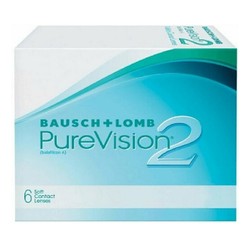 Линзы контактные PureVision 2 bc 8.6 6 шт. (-5.25)