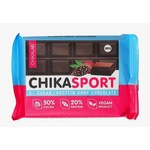 Шоколад темный, Chikalab (Чикалаб) 100 г Чикаспорт протеиновый без сахара