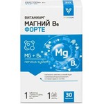 Магний В6 форте, Vitanium (Витаниум) таблетки 1170 мг 30 шт