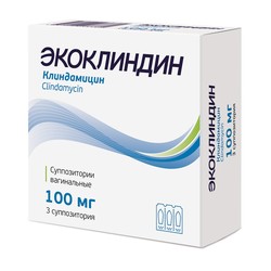 Экоклиндин супп. ваг. 100 мг 3 шт.