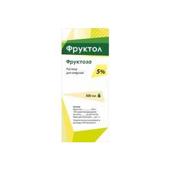 Фруктол р-р д/инф. 5% 500 мл 1 шт.