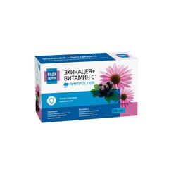 Комплекс эхинацеи витамина С и цинка Будь здоров! 10 шт. пор. 2 г