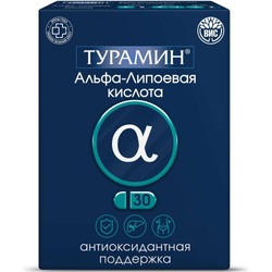 Турамин Альфа-Липоевая кислота 30 шт. капс. 0.25 г