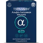 Турамин Альфа-Липоевая кислота, капсулы 0.25 г 30 шт