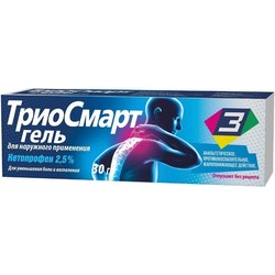 ТриоСмарт гель д/наружн. прим. 2.5% 30 г