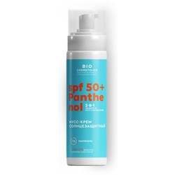 Мусс-крем Bio Cosmetolog Professional пантенол солнцезащитный SPF50+ 150 мл