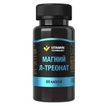 Магний Л-Треонат, Vitamin technology (Витамин технолоджи) капсулы 675 мг 60 шт