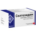 Селтозидим, порошок для приготовления раствора для инъекций 1 г 10 шт