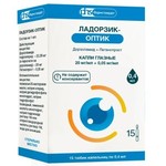 Ладорзик-Оптик, капли глазные 20 мг/мл+0.05 мг/мл 0.4 мл 15 шт тюбик-капельницы