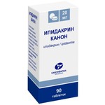Ипидакрин Канон, таблетки 20 мг 90 шт банка
