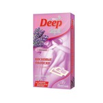 Восковые полоски для депиляции, Deep depil (Дип депил) 20 шт для сухой кожи с лавандой Формула 486