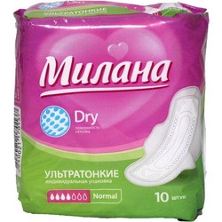 Прокладки женские Милана ультра нормал драй 10 шт.