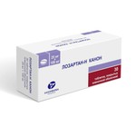Лозартан-Н Канон, таблетки покрытые пленочной оболочкой 25 мг+100 мг 30 шт