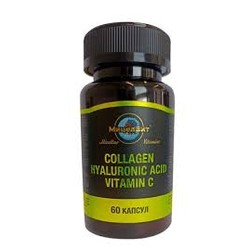 Коллаген Гиалуроновая кислота Витамин C Micellar vitamins БАД 60 шт. капс. 625 мг