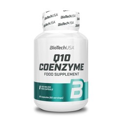 Коэнзим Q10 BioTechUSA Аш2О Ку10 (водорастворимый с витамином С) 60 шт. капс. 100 мг / 968 мг