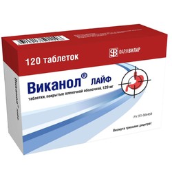 Виканол Лайф табл. п/о пленочной 120 мг 120 шт.