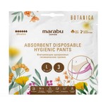 Трусики гигиенические женские, Marabu (Марабу) р. L (70х115см) 3 шт Ботаника впитывающие одноразовые