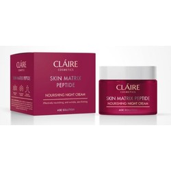 Крем для лица Claire Cosmetic Скин Матрикс Пептид ночной питательный 50 мл