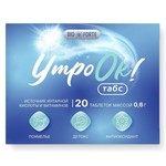 УтроОК табс, BioForte (БиоФорте) таблетки 0.6 г 20 шт антипохмельный комплекс саше