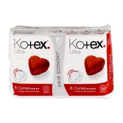 Прокладки женские Kotex ультра супер сеточка 16 шт.