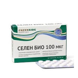 Селен Био 100 мкг 60 шт. табл. 300 мг