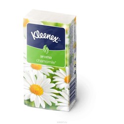 Платки носовые Kleenex Арома ромашка 10 шт.