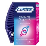 Презервативы, Contex (Контекс) 12 шт Ю энд Ми Оргазмик