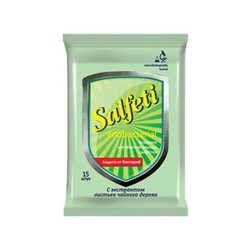 Салфетки влажные Salfeti антибактериальные очищающие 15 шт.