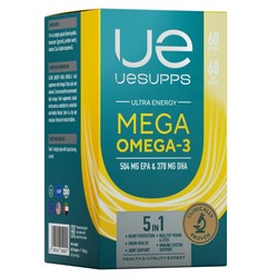 Uesupps ультра энерджи мега омега-3 60 шт. капс. мягк.