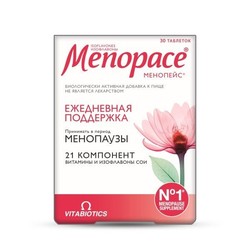 Менопейс Изофлавоны 30 шт. табл. 1118 мг