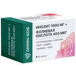 Инозит + Фолиевая кислота, капсулы 520 мг 60 шт