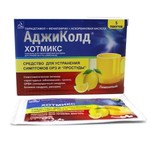 Аджиколд Хотмикс, порошок для приготовления раствора для приема внутрь 5 г 5 шт лимон