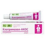 Клотримазол-АКОС, мазь для наружного применения 1% 20 г 1 шт