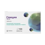 Глицин в таблетках, Vitateka (Витатека) таблетки 110 мг 100 шт