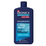 Гель для душа, Deonica (Деоника) 750 мл Фо мен Повер Фреш