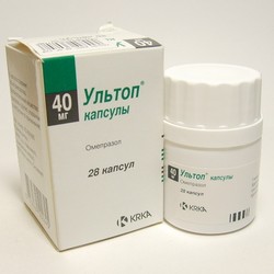 Ультоп капс. кишечнораств. 40 мг 28 шт.