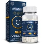 Турамин Аскорбат Витамин С некислотная форма, таблетки 1.8 г 30 шт