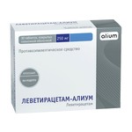 Леветирацетам-Алиум, таблетки покрытые пленочной оболочкой 250 мг 30 шт