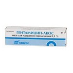 Гентамицин-АКОС, мазь для наружного применения 0.1% 15 г 1 шт