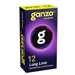 Презервативы, Ganzo (Ганзо) 12 шт лонг лав с анестетиком