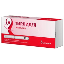 Тирлидея р-р для п/к введ. 5 мг/доза 2.4 мл 1 шт.