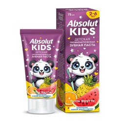 Зубная паста Absolut кидс тутти фрутти