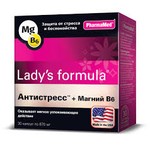 Леди'С формула Антистресс+Магний В6, капсулы 870 мг 30 шт
