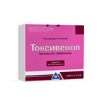 Токсивенол, раствор для внутримышечного введения 150 мг/1.5 мг 3 мл 10 шт